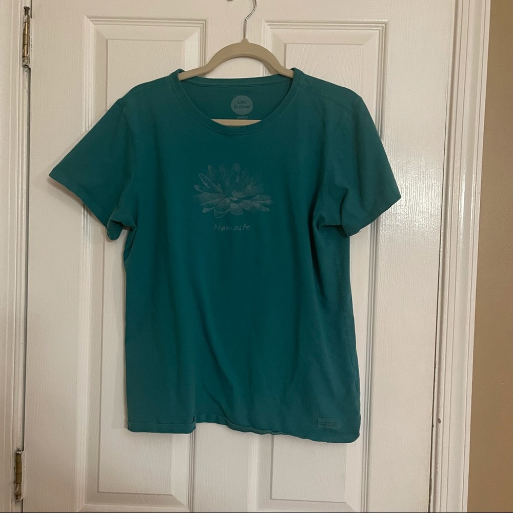 Life is Good Namaste Shirt